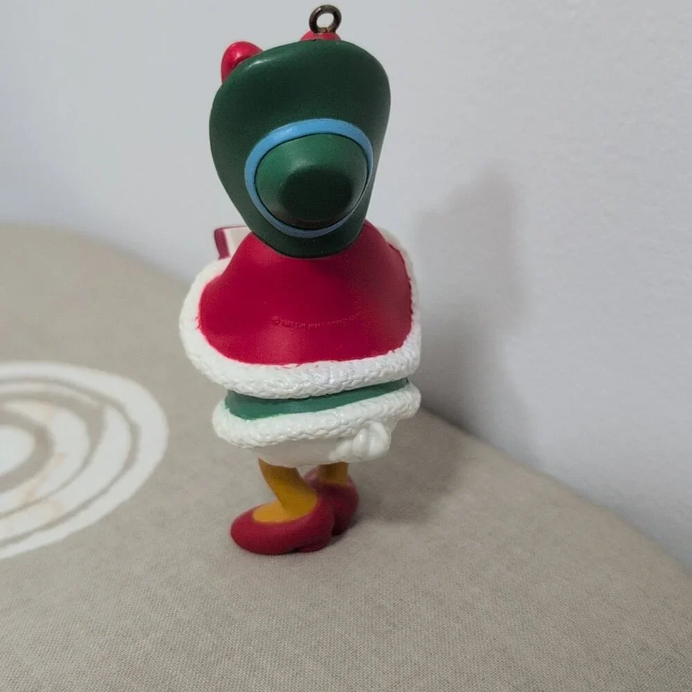 Vintage Walt Disney Daisy Duck Christmas Caroler Ornament Collectible 1988 - Picture 2 of 5